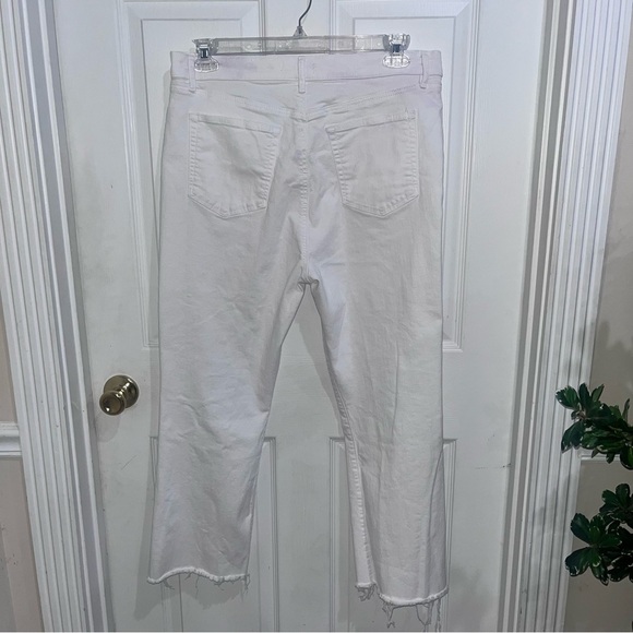 LOFT Classic White Jeans-1099/c-28 - Picture 3 of 4